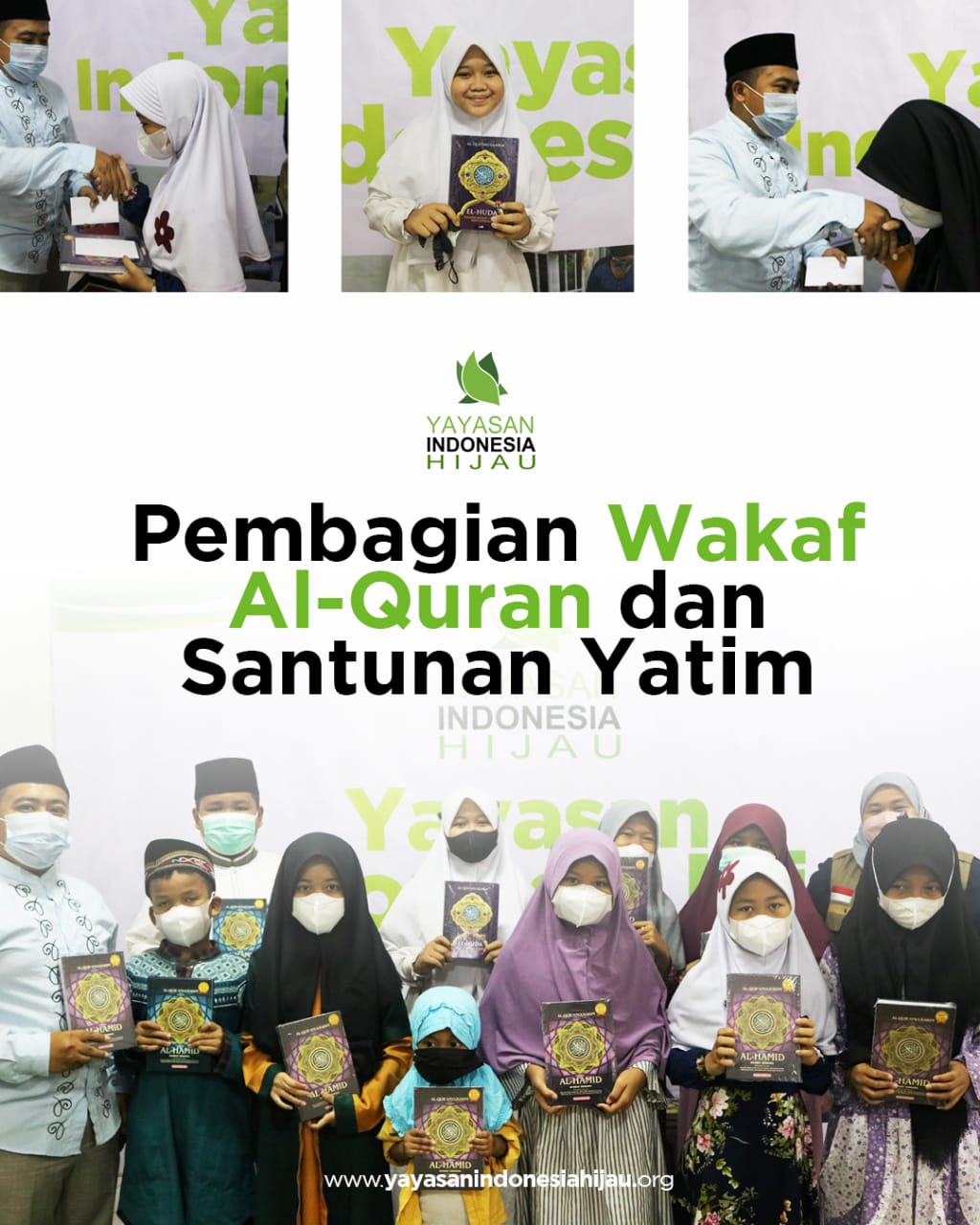 Wakaf Al-Qur’an dan Santunan Yatim