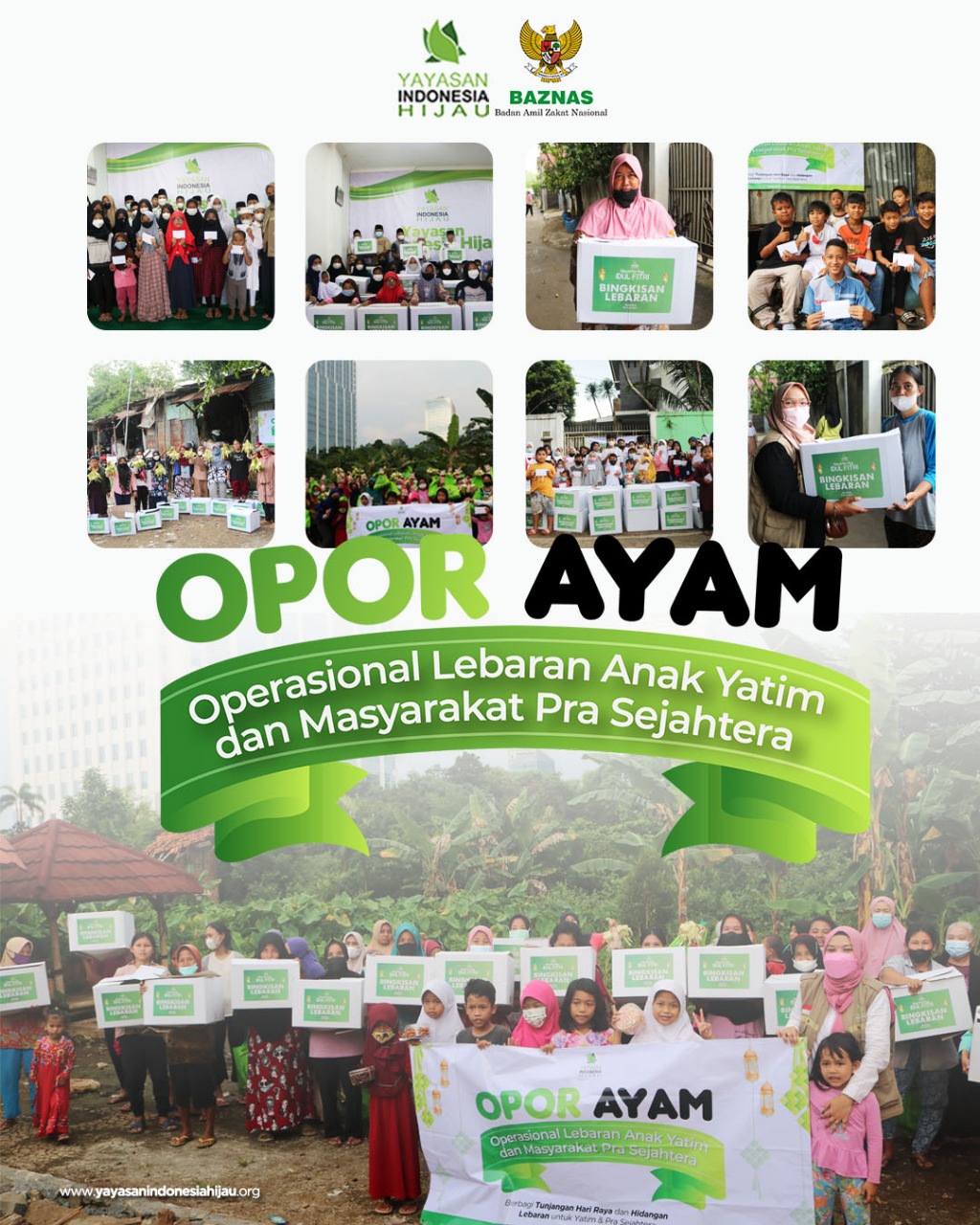 Bingkisan Lebaran untuk Yatim & Masyarakat Pra Sejahtera