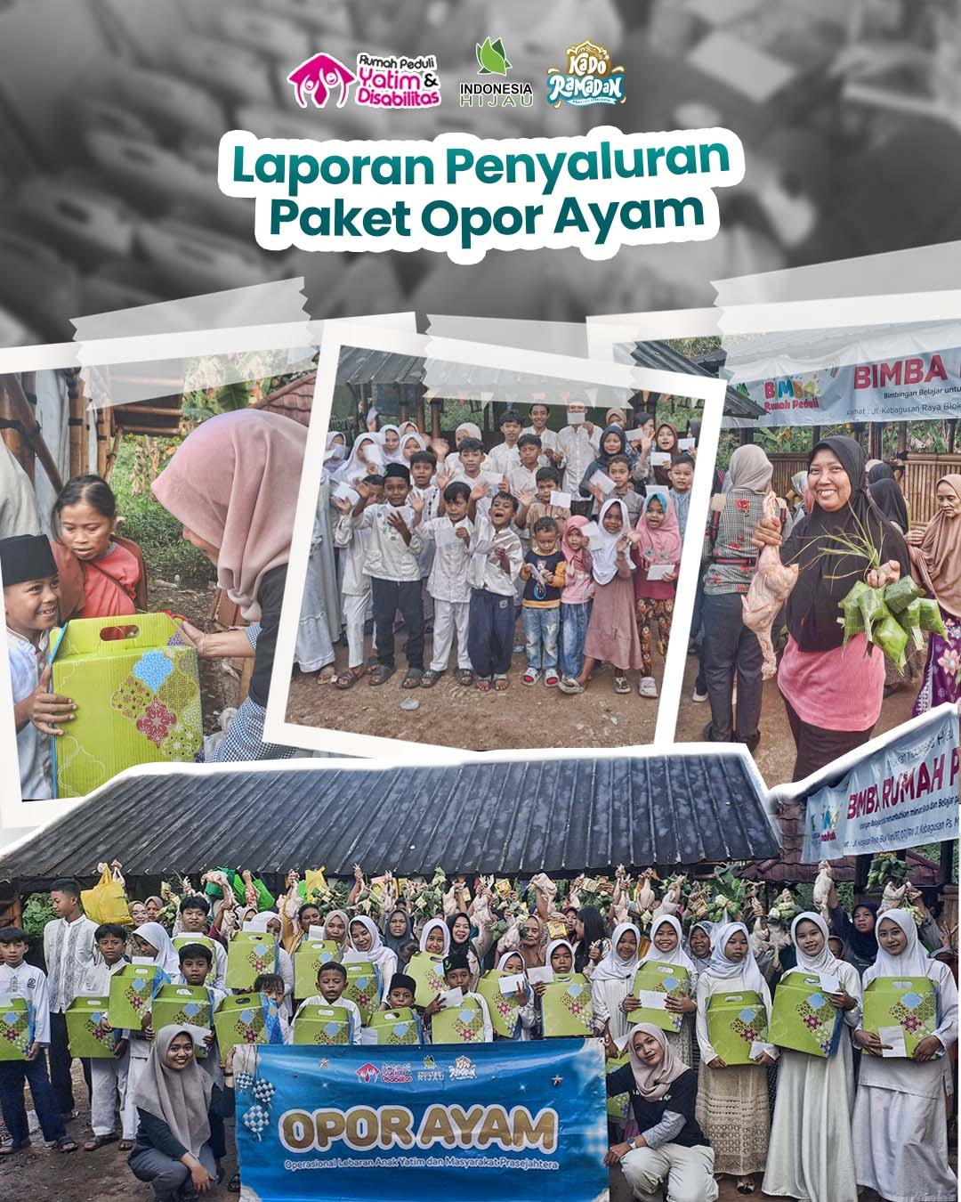 Penyaluran Opor Ayam Idul fitri 1447 H